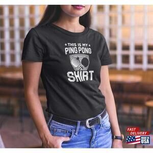 This Is My Ping Pong Shirt Funny Table Tennis Classic Tee